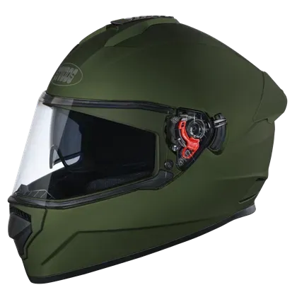 STUDDS Drifter Military Green Full Face Helmet