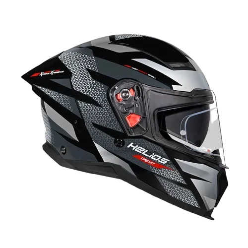 Studds Helios D2 Black N4 Full Face Helmet