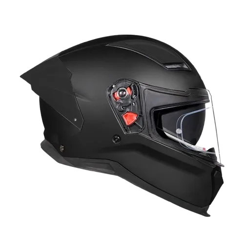 Studds Helios Matt Black Full Face Hemet