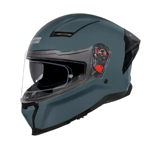 Studds Helios Shark Skin Blue Full face Helmet