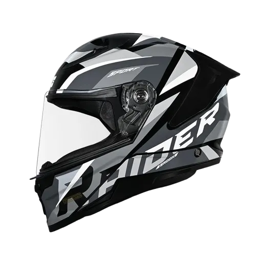 Studds Raider Super D2 Brook Black N6 Full Face Helmet