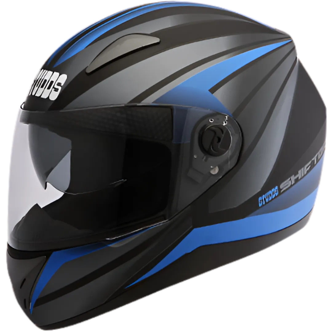 STUDDS Shifter D2 Matt Black N1 Full Face Helmet