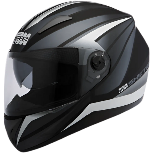 STUDDS Shifter D2 Matt Black N4 Full Face Helmet