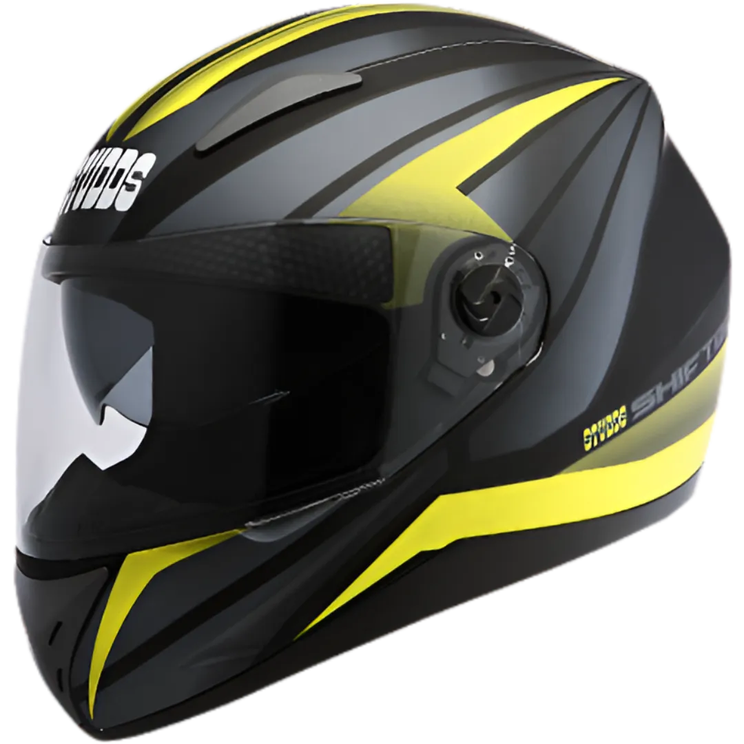 STUDDS Shifter D2 Matt Black N5 Full Face Helmet