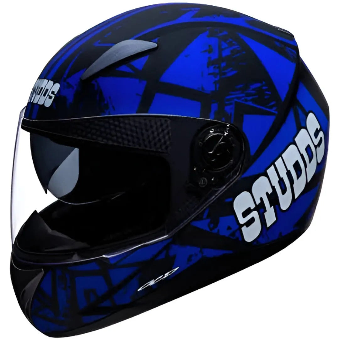 STUDDS Shifter D4 Matt Black N1 Full Face Helmet