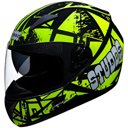 STUDDS Shifter D4 Matt Black N5 Full Face Helmet