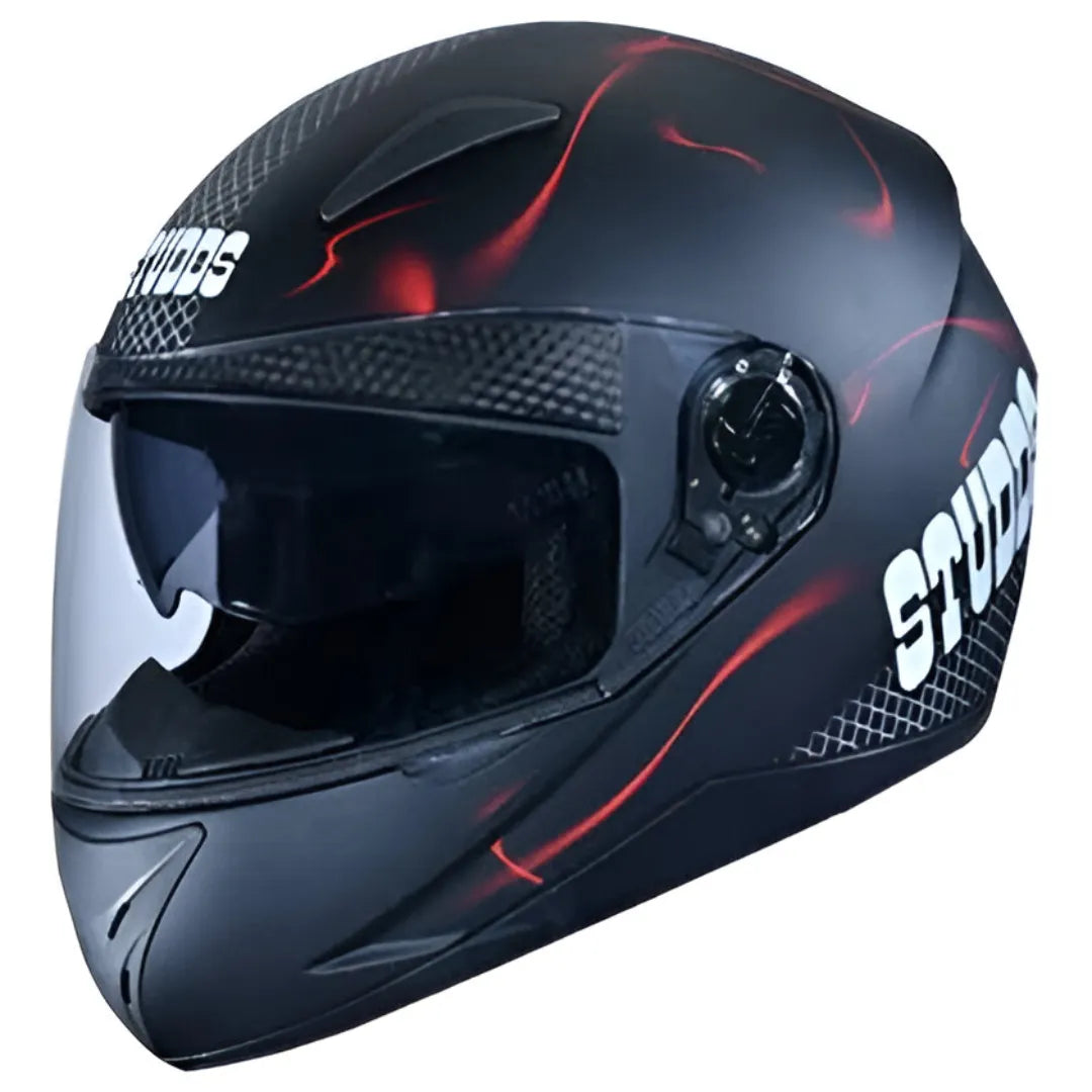 STUDDS Shifter D5 Matt Black N2 Full Face Helmet