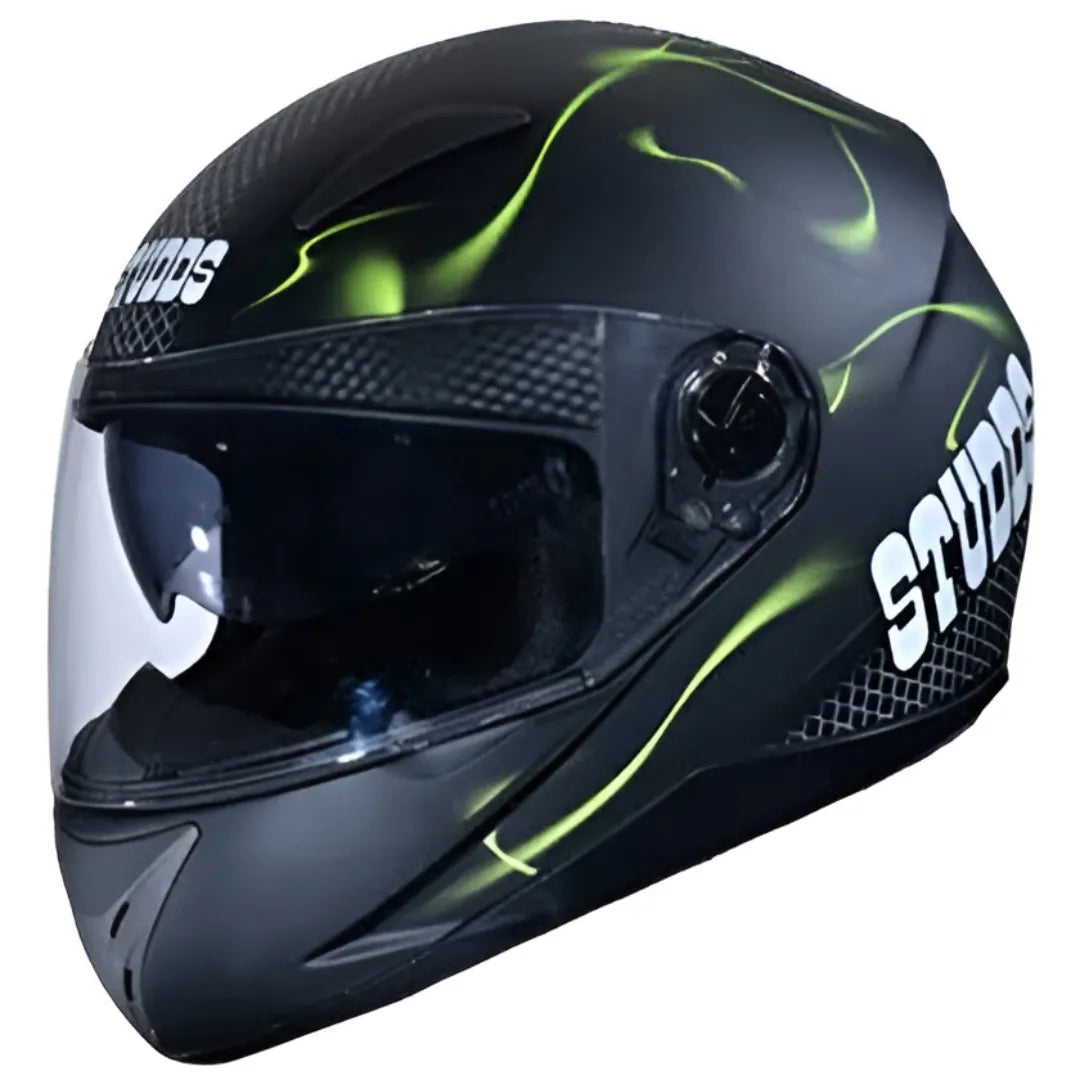 STUDDS Shifter D5 Matt Black N5 Full Face Helmet