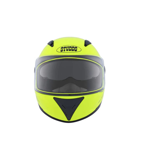 STUDDS Shifter Florescent Yellow Full Face Helmet