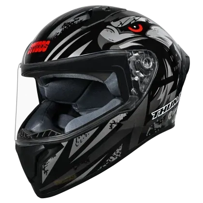 Studds Thunder Fenix Black N4 Full Face Helmet