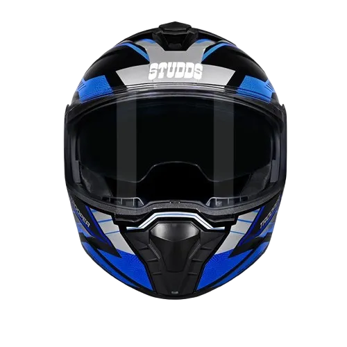 Studds Trooper Race D4 Black Gray N1 Full face Helmet