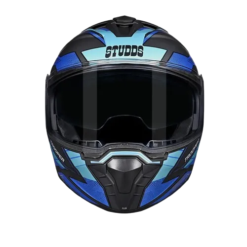 Studds Trooper Race D4 Matt Black N1 Flip up Helmet