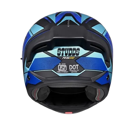 Studds Trooper Race D4 Matt Black N1 Flip up Helmet