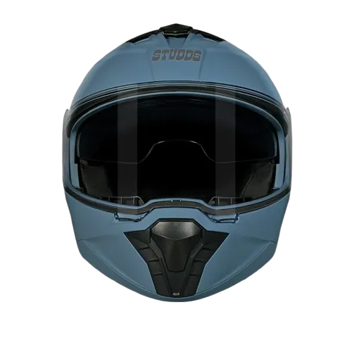 Studds Trooper Shark Skin Blue Flip Up Helmet