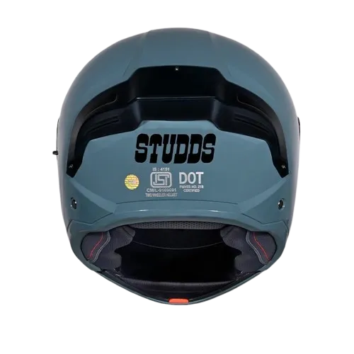 Studds Trooper Shark Skin Blue Flip Up Helmet