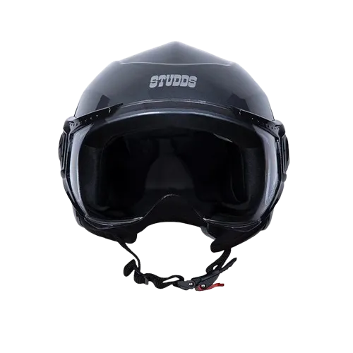 Studds Urban Dame Gun Grey Half Face Helmet