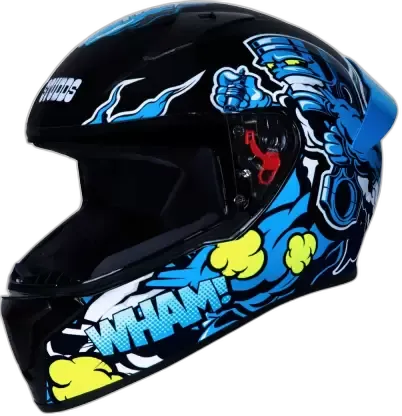 STUDDS Thunder Bluetooth D10 Black N Full Face Helmet