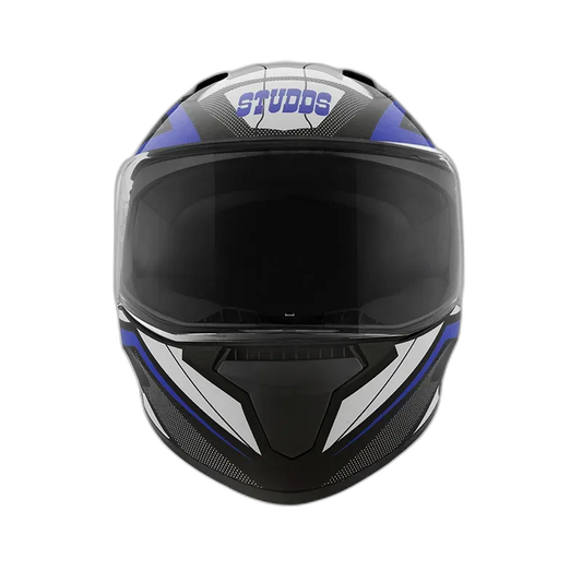 STUDDS Thunder Bluetooth D4 Black N Full Face Helmet