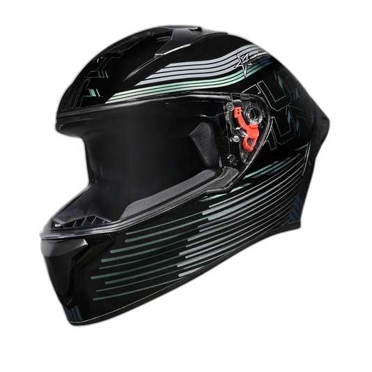 STUDDS Thunder D10 Black N4 Full Face Helmet