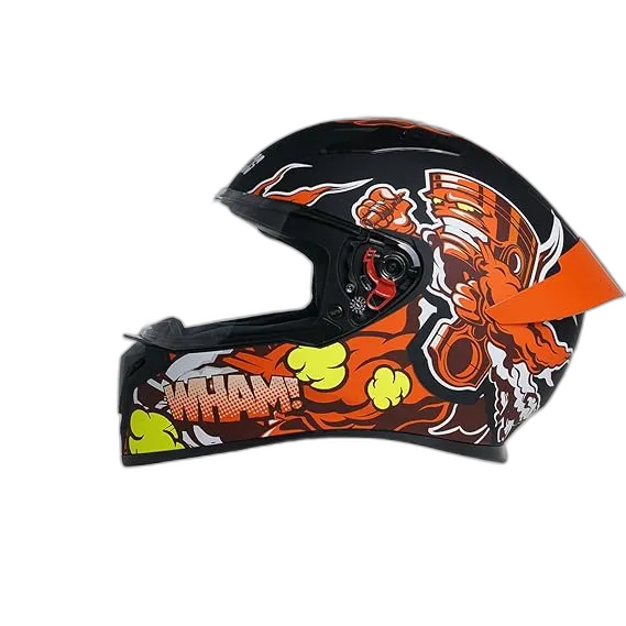 STUDDS Thunder D10 Matt Black N10 Full Face Helmet