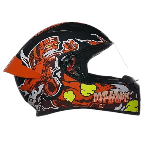 STUDDS Thunder D10 Matt Black N10 Full Face Helmet