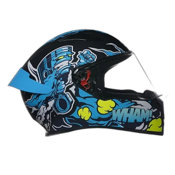 STUDDS Thunder D10 Matt Black N1 Full Face Helmet