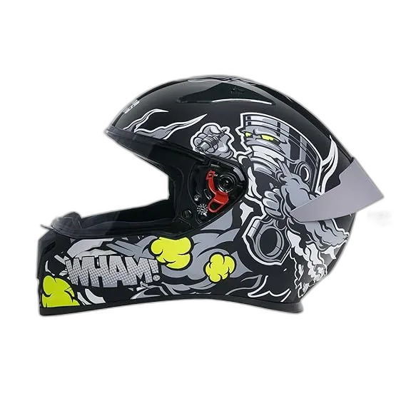 STUDDS Thunder D10 Matt Black N4 Full Face Helmet