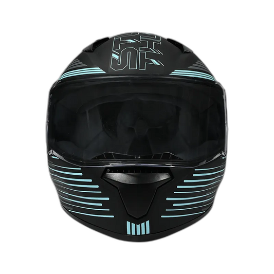 STUDDS Thunder D10 Matt Blue N1 Full Face Helmet