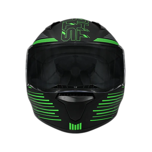 STUDDS Thunder D10 Matt White N1 Full Face Helmet
