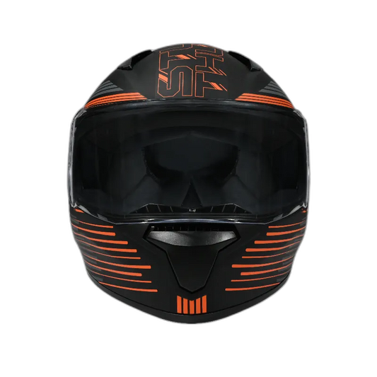 STUDDS Thunder D10 Matt White N5 Full Face Helmet