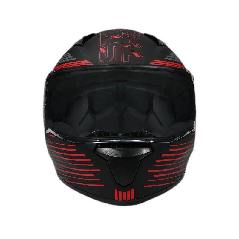 STUDDS Thunder D10 Matt White N6 Full Face Helmet