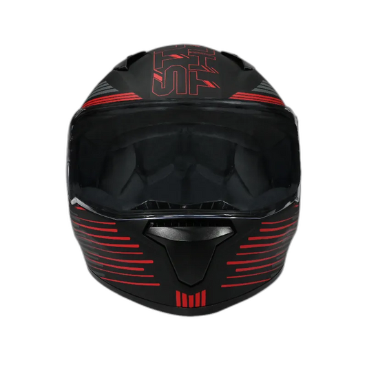STUDDS Thunder D10 Matt White N6 Full Face Helmet