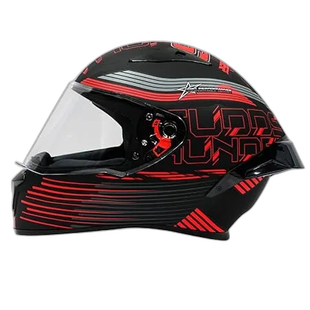 STUDDS Thunder D11 Matt Black N2 Full Face Helmet