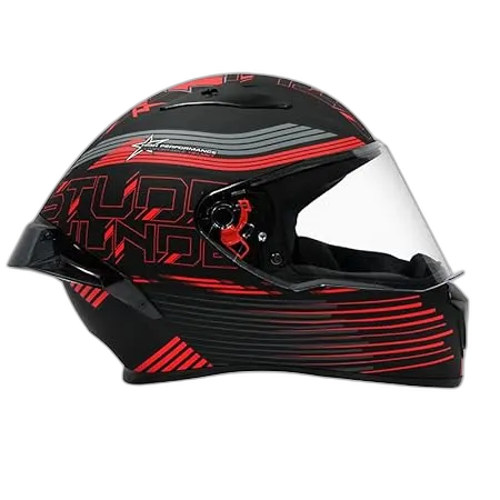STUDDS Thunder D11 Matt Black N2 Full Face Helmet