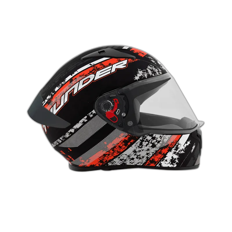 STUDDS Thunder D1 Matt Black N2 Full Face Helmet