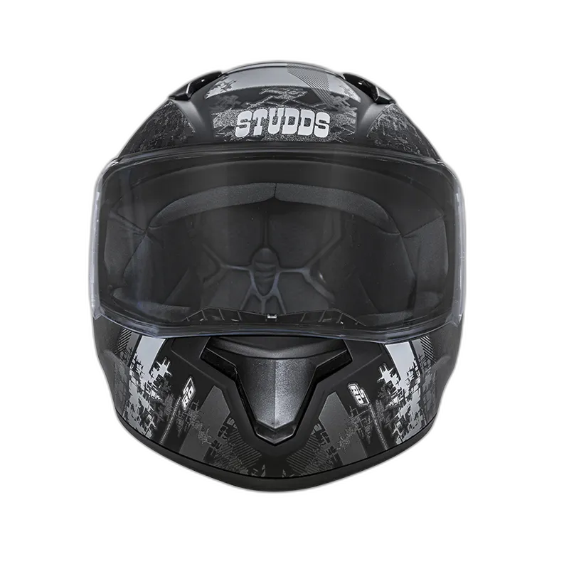 STUDDS Thunder D1 Matt Black N4 Full Face Helmet