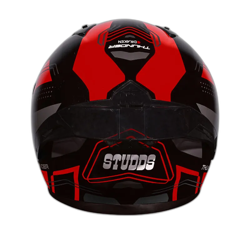 STUDDS Thunder D2 Drakan Black N2 Full Face Helmet