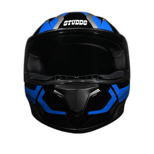 STUDDS Thunder D2 Draken Black N1 Full Face Helmet
