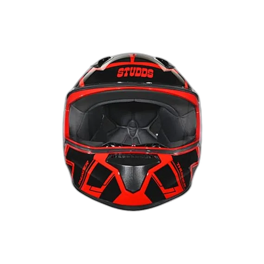 STUDDS Thunder D3 Gl Red Black N9 Full Face Helmet