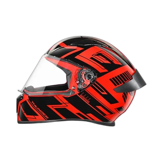 STUDDS Thunder D3 Gl Red Black N9 Full Face Helmet