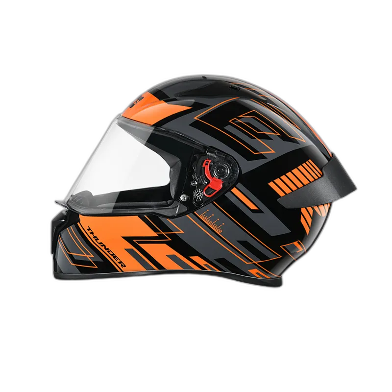STUDDS Thunder D3 Black N10 Full Face Helmet