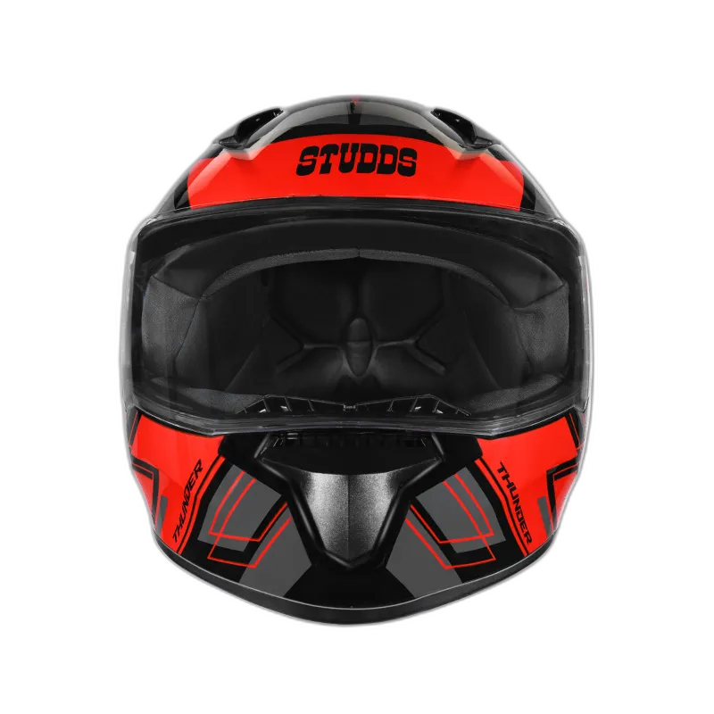STUDDS Thunder D3 Black N2 Full Face Helmet