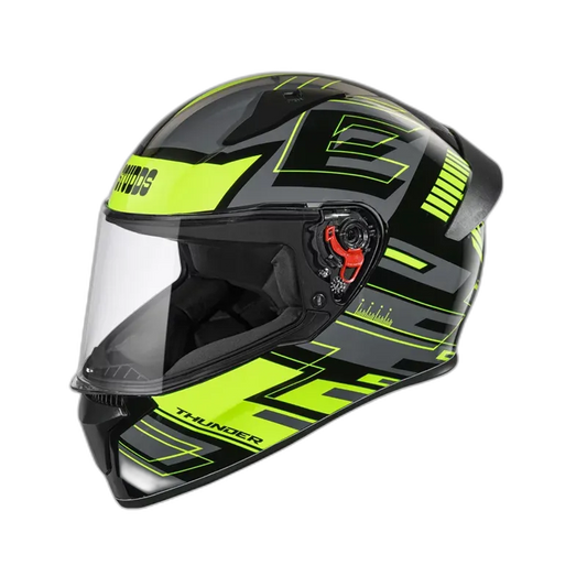 STUDDS Thunder D3 Black N5 Full Face Helmet