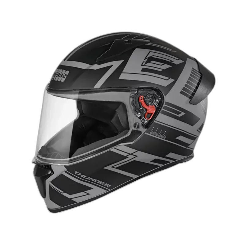 STUDDS Thunder D3 Grey N9 Full Face Helmet