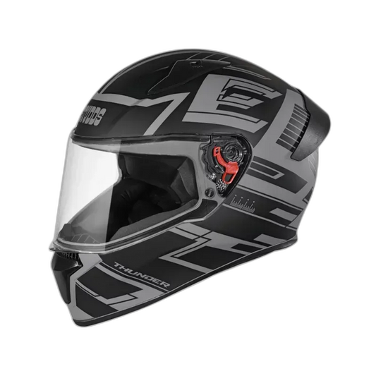 STUDDS Thunder D3 Grey N9 Full Face Helmet