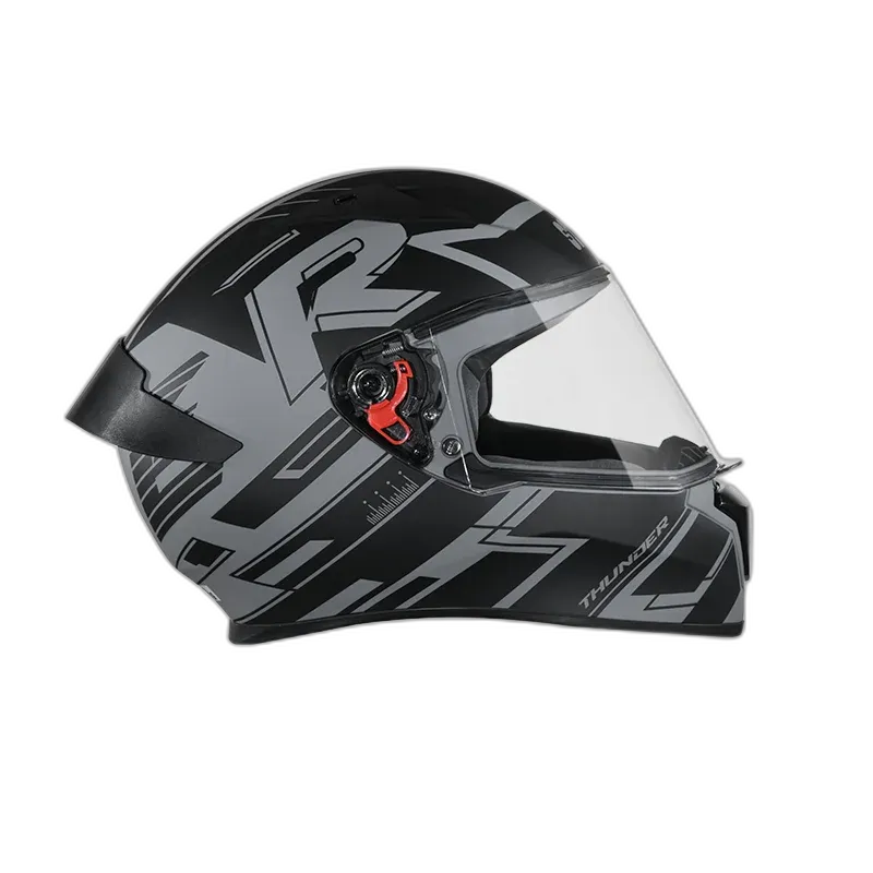 STUDDS Thunder D3 Grey N9 Full Face Helmet