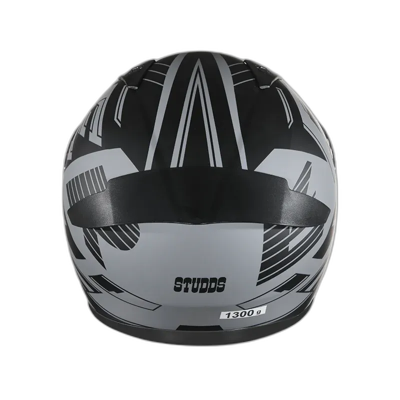 STUDDS Thunder D3 Grey N9 Full Face Helmet