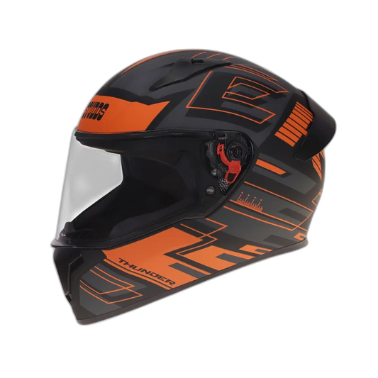STUDDS Thunder D3 Matt Black N10 Full Face Helmet
