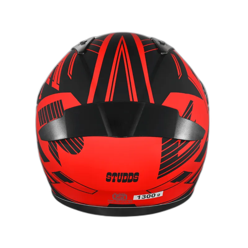 STUDDS Thunder D3 Matt Red N9 Full Face Helmet