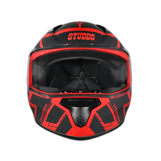 STUDDS Thunder D3 Red N9 Full Face Helmet